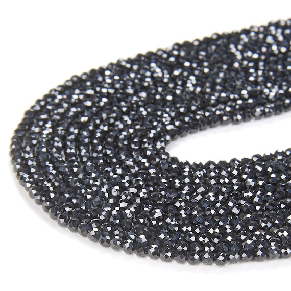 2mm Natural Black Spinel Gemstone Grade Aaa Micro Faceted Round Beads 15.5 Inch Full Strand Bulk Lot 1,2,6,12 And 50 (80008871-p13) 2mm Natural Black Spinel Gemstone Grade Aaa Micro Faceted Round Beads 15.5 Inch Full Strand Bulk Lot 1,2,6,12 And 50 (80008871-p13)