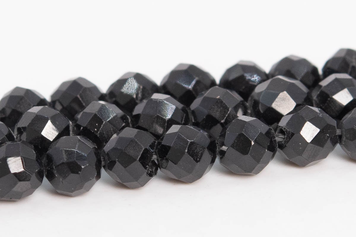 3-4mm Black Spinel Beads Grade Ab Genuine Natural Gemstone Full Strand Faceted Round Loose Beads 15.5" Bulk Lot Options (111004-3273) 3-4mm Black Spinel Beads Grade Ab Genuine Natural Gemstone Full Strand Faceted Round Loose Beads 15.5" Bulk Lot Options (111004-3273)