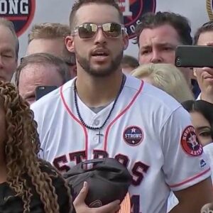 ASTROS Batter George Springer Black Necklace- Natural Black Spinel Necklace 24 Inches- Houston Astros- Sterling Silver-Very Sparkly!