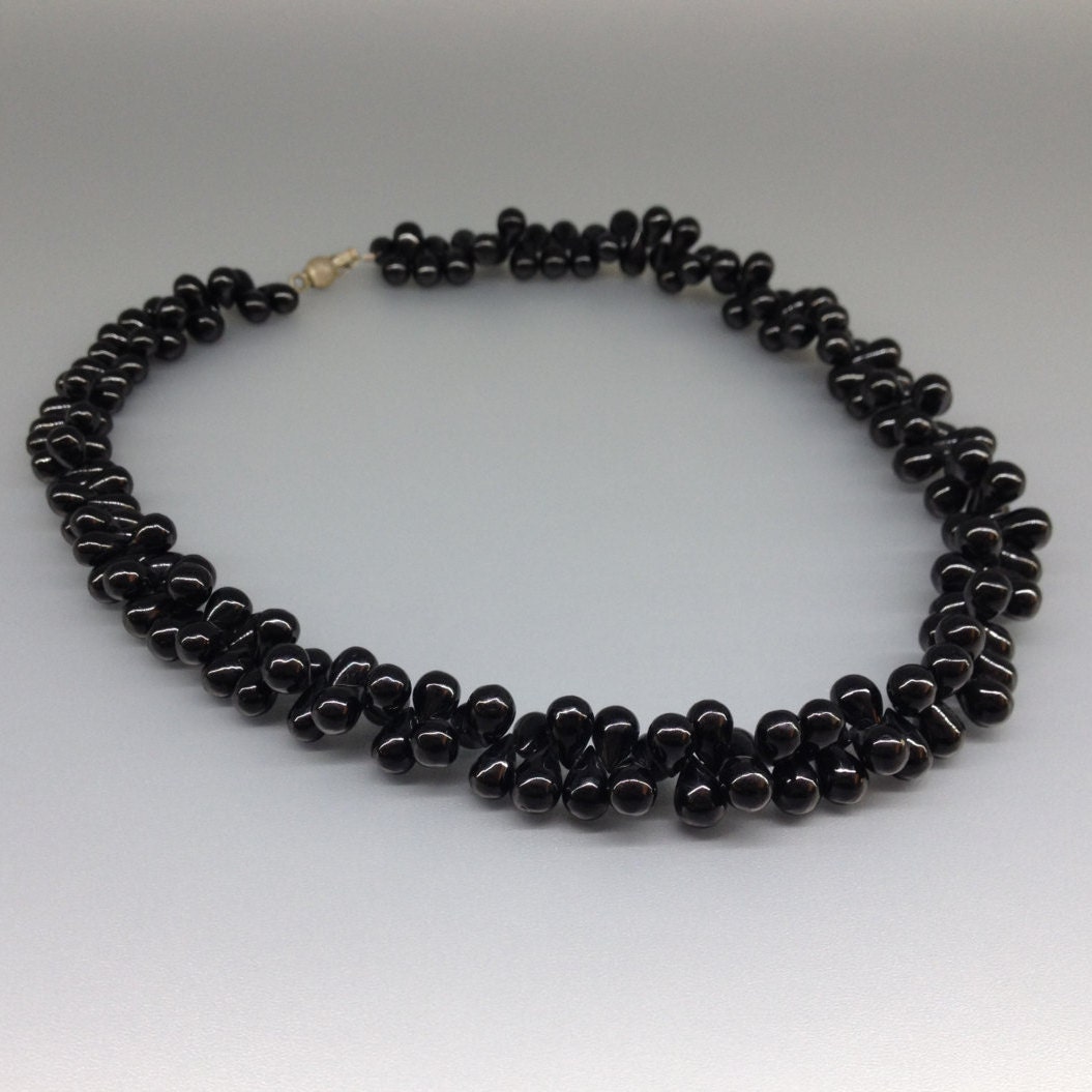 Necklace Black Spinel Drops Unique Gift For Her Genuine Natural Gemstone Polished Teardrops Beads 22 Year Anniversary Gift Ddp Us Paid Necklace Black Spinel Drops Unique Gift For Her Genuine Natural Gemstone Polished Teardrops Beads 22 Year Anniversary Gift Ddp Us Paid