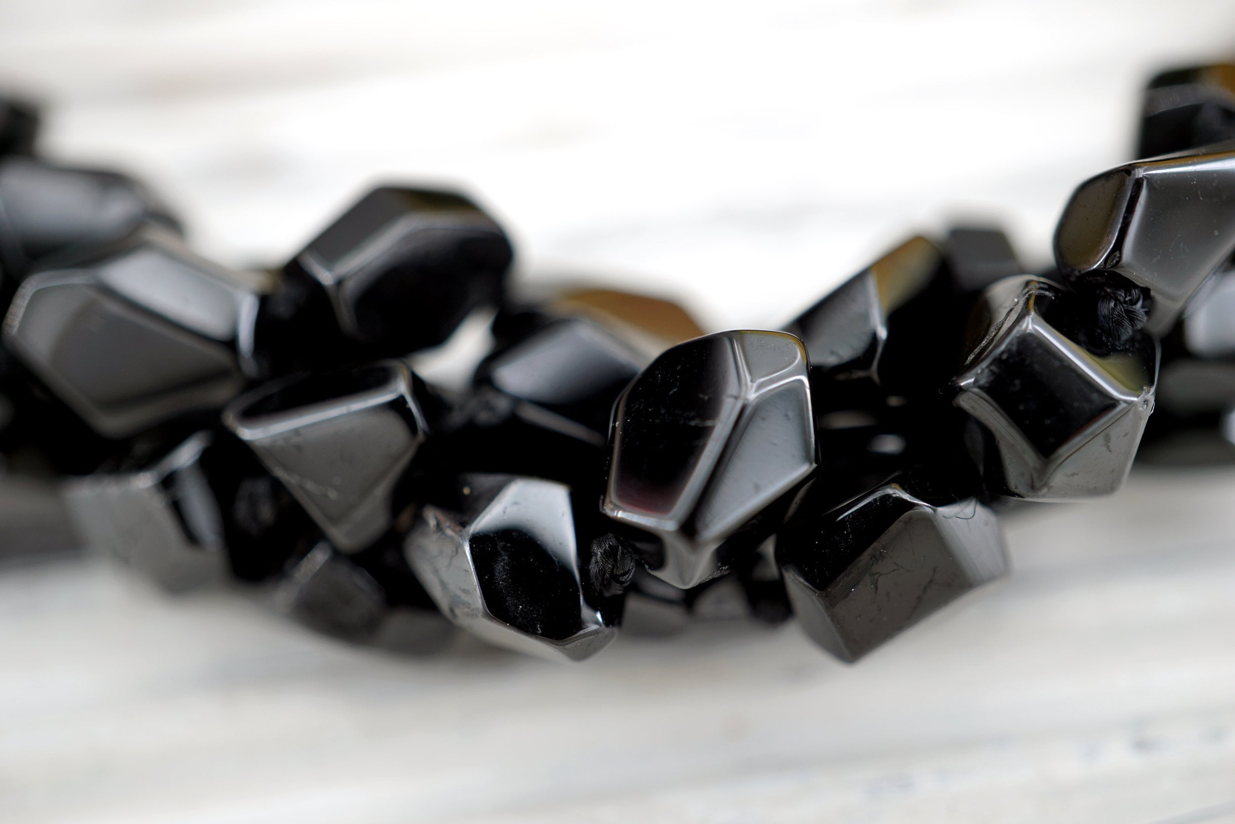 Black Spinel Faceted Beads 5-9.5mm (etb00190) Unique Jewelry/vintage Jewelry/gemstone Necklace Black Spinel Faceted Beads 5-9.5mm (etb00190) Unique Jewelry/vintage Jewelry/gemstone Necklace