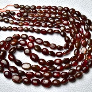 14 Inches Strand Natural Red Spinel Beads 4x5mm to 8x10mm Smooth Oval Beads Gemstone Beads Superb Spinel Beads Jewelry Making Beads No6371 14 Inches Strand Natural Red Spinel Beads 4x5mm to 8x10mm Smooth Oval Beads Gemstone Beads Superb Spinel Beads Jewelry Making Beads No6371