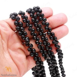 Aaa+ Black Spinel Faceted Teardrop Briolette Beads,natural Black Spinel Side Drill Onion Drop Beads, 8" Gemstone Beads For Handmade Jewelry Aaa+ Black Spinel Faceted Teardrop Briolette Beads,natural Black Spinel Side Drill Onion Drop Beads, 8" Gemstone Beads For Handmade Jewelry