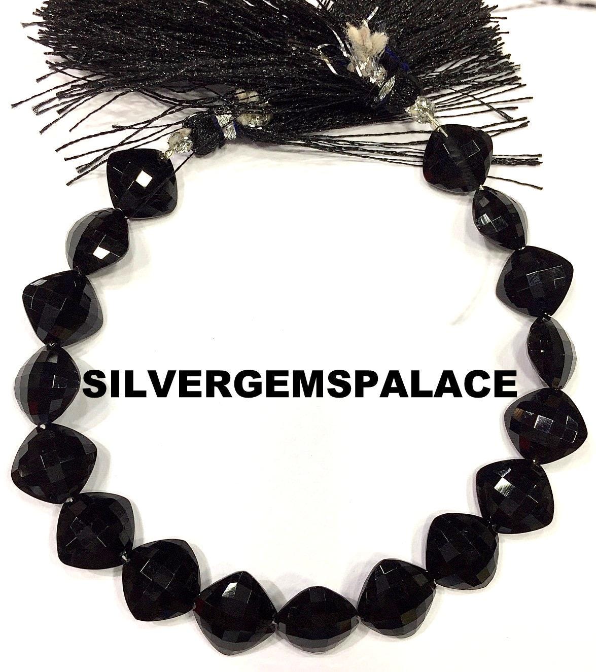 Aaaa+ Natural Black Spinel Faceted Cushion Beads Black Spinel Gemstone Beads Black Spinel Briolettes Spinel Beads Strand Jewelry Stone Beads Aaaa+ Natural Black Spinel Faceted Cushion Beads Black Spinel Gemstone Beads Black Spinel Briolettes Spinel Beads Strand Jewelry Stone Beads