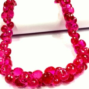 AAAA++ QUALITY~~Extremely Beautiful~~Rare Pink Spinel Faceted Onion Beads Juicy Pink Color Spinel Gemstone Beads Jewelry Making Onion Beads. AAAA++ QUALITY~~Extremely Beautiful~~Rare Pink Spinel Faceted Onion Beads Juicy Pink Color Spinel Gemstone Beads Jewelry Making Onion Beads.