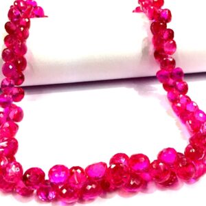 AAAA++ QUALITY~Extremely Rare Pink Spinel Faceted Onion Shape Beads Onion Briolettes Spinel Gemstone Beads Really Beautiful Onion Drop Beads AAAA++ QUALITY~Extremely Rare Pink Spinel Faceted Onion Shape Beads Onion Briolettes Spinel Gemstone Beads Really Beautiful Onion Drop Beads