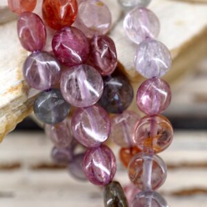 Spinel (multi-colour) Round Disc Beads 6-7mm (etb00677) Unique Jewelry/vintage Jewelry/gemstone Necklace Spinel (multi-colour) Round Disc Beads 6-7mm (etb00677) Unique Jewelry/vintage Jewelry/gemstone Necklace
