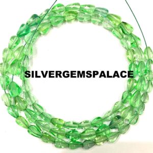 Rare Green Spinel Teardrop Beads Vibrant Green Color Beads Smooth Drops Briolettes Polished Gemstone Beads 6/7mm Straight Drilled Drops 18” Rare Green Spinel Teardrop Beads Vibrant Green Color Beads Smooth Drops Briolettes Polished Gemstone Beads 6/7mm Straight Drilled Drops 18”