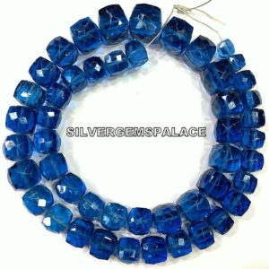 Rare Natural Blue Spinel Faceted Cube Beads Spinel Box Shape Beads Spinel Gemstone Beads Large Size Beads 8-12.MM Beads 16 Inches Strand. Rare Natural Blue Spinel Faceted Cube Beads Spinel Box Shape Beads Spinel Gemstone Beads Large Size Beads 8-12.MM Beads 16 Inches Strand.