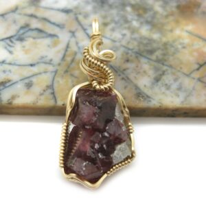 STUNNING Raw Tanzanian Spinel Crystal Pendant (#2)- Amazing formation, see video! August birthstone! STUNNING Raw Tanzanian Spinel Crystal Pendant (#2)- Amazing formation, see video! August birthstone!