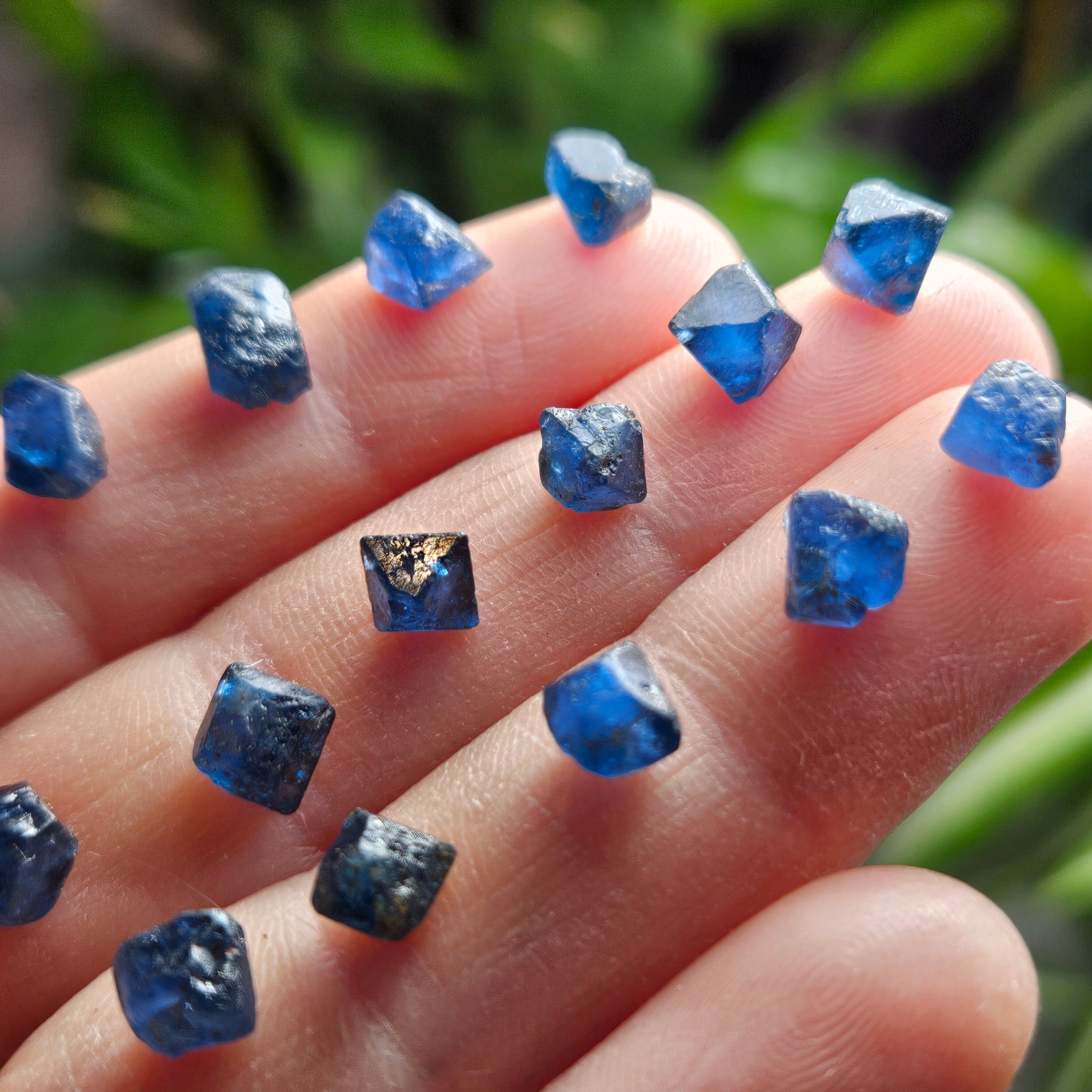 Blue Spinel Crystal - Rare Crystal - Gahnite - Nigerian Blue Spinel - Raw Spinel Crystal - Blue Spinel - Spinel Crystal - Spinel Stone