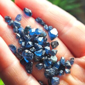 Blue Spinel Specimen - Rare Crystal - Gahnite - Nigerian Blue Spinel - Raw Spinel Crystal - Blue Spinel - Spinel Crystal - Spinel Stone