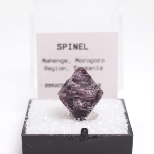 Spinel Crystal Tanzania - Thumbnail Box Mineral Specimen