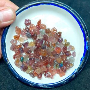 Natural Spinel Rough Lot | Multi Color Raw Specimen 7-9mm Natural Spinel Rough Lot | Multi Color Raw Specimen 7-9mm