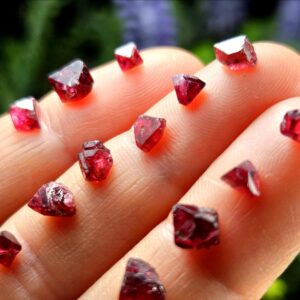 Red Spinel Crystal Specimen: Burmese Raw Gemstone Red Spinel Crystal Specimen: Burmese Raw Gemstone