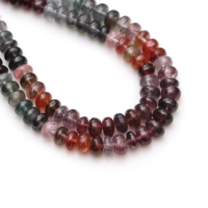 Natural Multi Spinel Smooth Rondelle Beads, 6 Mm To 7 Mm, Multi Spinel, Rainbow Spinel Jewelry Making Gemstone Beads, 18 Inches Full Strand Natural Multi Spinel Smooth Rondelle Beads, 6 Mm To 7 Mm, Multi Spinel, Rainbow Spinel Jewelry Making Gemstone Beads, 18 Inches Full Strand
