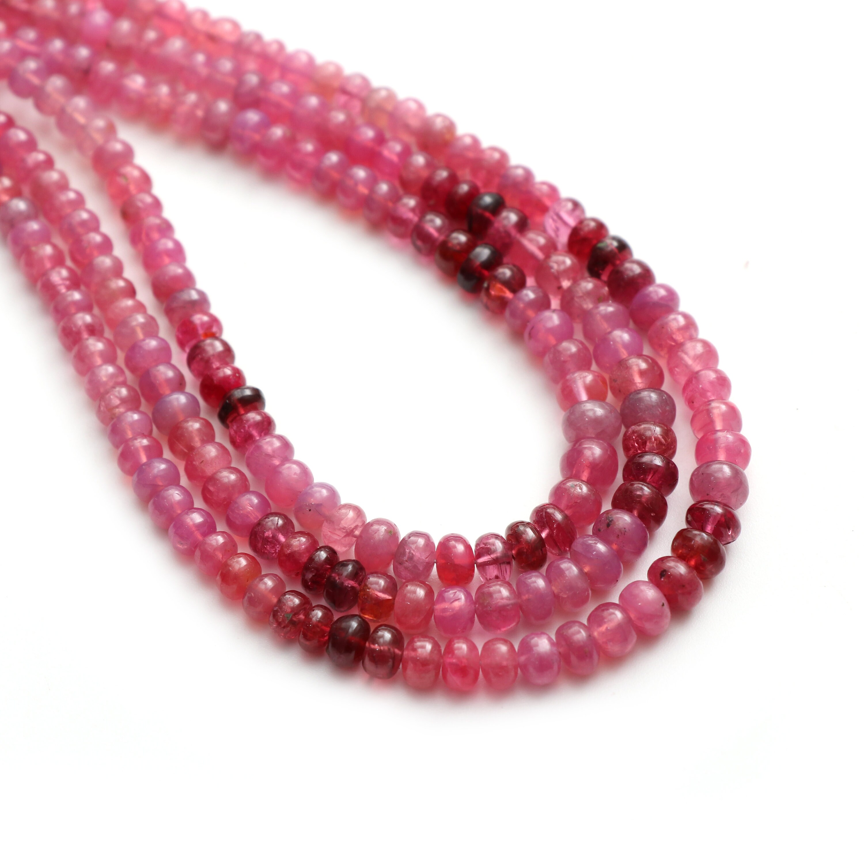 Spinel Smooth Rondelle Beads, 3 Mm To 5.5 Mm, Spinel Jewelry Making Beads, Plain Rodnelle Spinel, 8 Inch / 18 Inch Strand, Price Per Strand