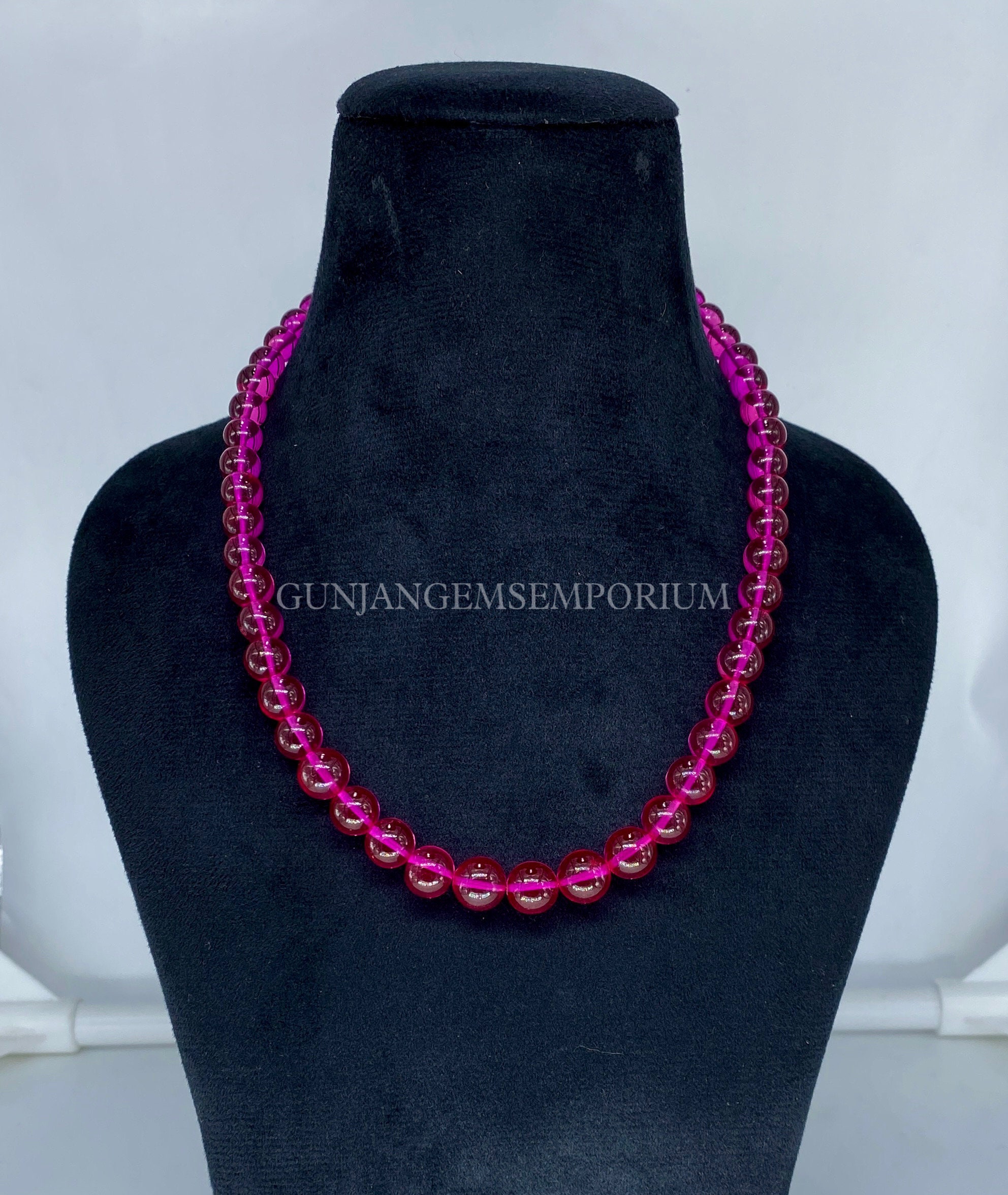 Beautiful Aaaa+ Hot Pink Spinel Smooth Round Beads Pink Spinel Gemstone Beaded Strand 8-11mm Pink Spinel Round Smooth Beads Rare Spinel Ball