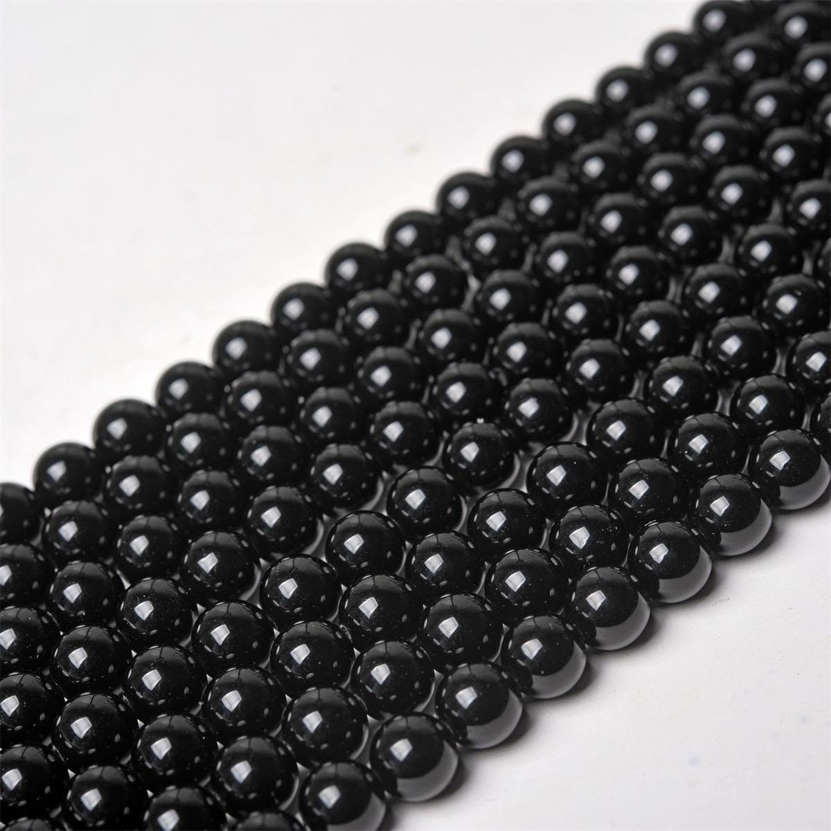Natural Black Spinel Smooth Round Diy Loose Beads, 6mm 8mm Spinel Beads Wholesale Bulk Supply,15 Inches One Strand Natural Black Spinel Smooth Round Diy Loose Beads, 6mm 8mm Spinel Beads Wholesale Bulk Supply,15 Inches One Strand