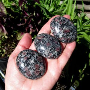 Spinel in Matrix, Choose One Palm Stone