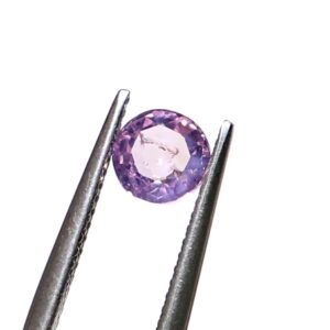 Lavender Spinel, Faceted Round Cut, Natural Loose Gemstone (6 Mm, 1.10 Ct) Lavender Spinel, Faceted Round Cut, Natural Loose Gemstone (6 Mm, 1.10 Ct)