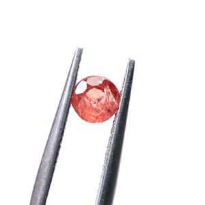 Red Spinel Gemstone, Faceted Cut, Loose Stone (5.50 Mm, 0.90 Ct) Red Spinel Gemstone, Faceted Cut, Loose Stone (5.50 Mm, 0.90 Ct)
