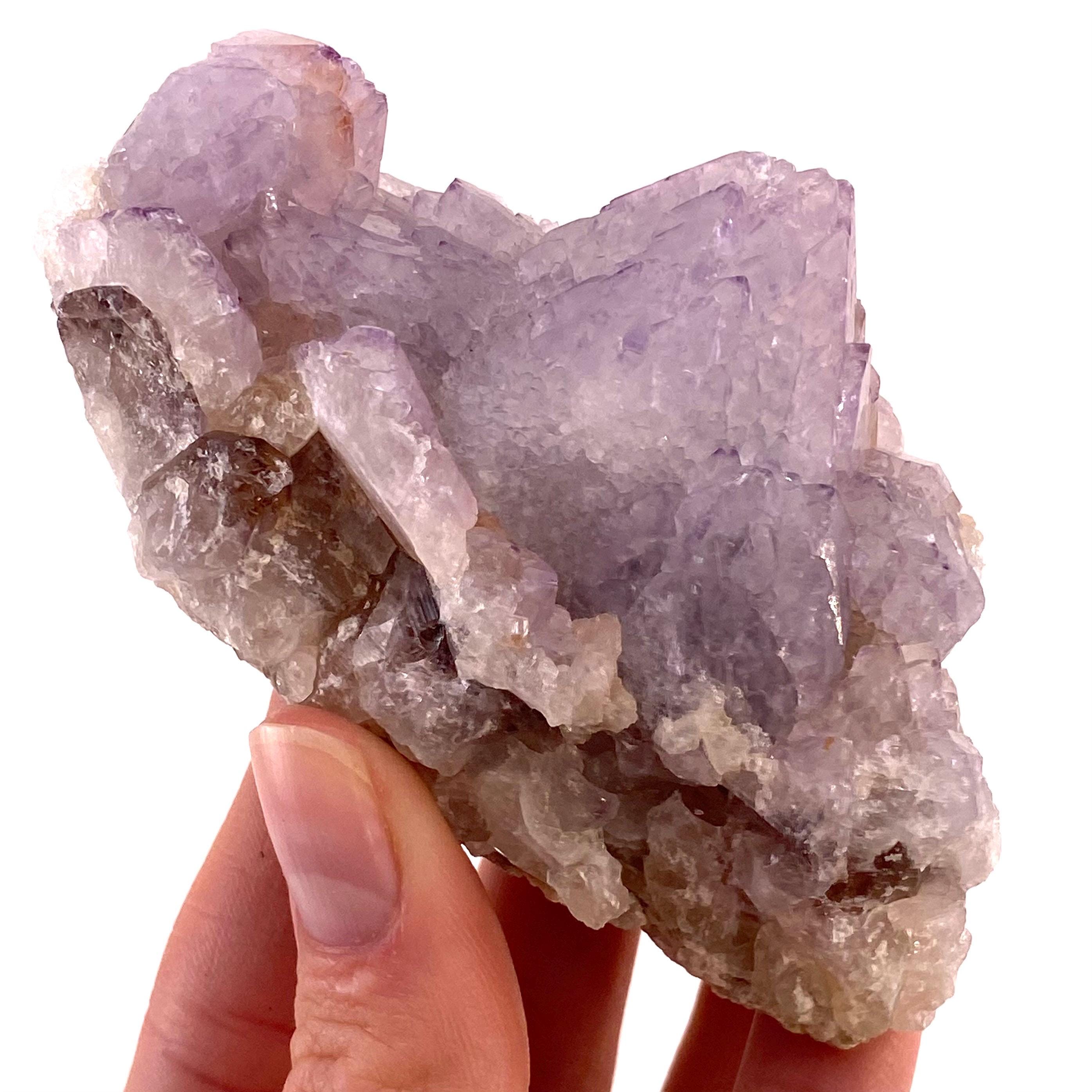 Spirit Quartz Amethyst Cluster | South African Crystal