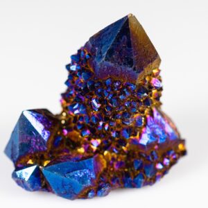 Blue TITANIUM AURA QUARTZ Crystal Cluster - Rainbow Quartz Crystal, Spirit Quartz Cluster, Crystal Decor, E2143 Blue TITANIUM AURA QUARTZ Crystal Cluster - Rainbow Quartz Crystal, Spirit Quartz Cluster, Crystal Decor, E2143
