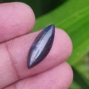 Natural Blue Star Sapphire Cabochon | Marquise Cut, 6 Carat (20x7 mm)