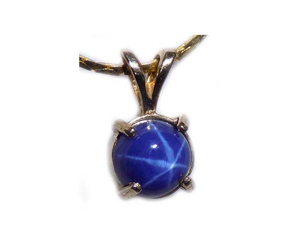 Star Sapphire 14kt Gold Pendant Ancient Etruscan Prophet Oracle Gem, Medieval Sorcerer Gemstone Antique Gemstone Roman Priest Gemstone 66495