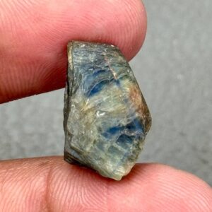 Raw Blue Star Sapphire: 17.70 Carat Untreated September Birthstone Raw Blue Star Sapphire: 17.70 Carat Untreated September Birthstone