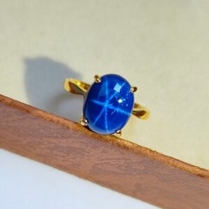 Blue Star Sapphire Ring, Blue Lindy Star Sapphire Ring, Oval Blue Star Sapphire Ring, 925 Sterling Silver Ring, Sapphire Engagement Ring Blue Star Sapphire Ring, Blue Lindy Star Sapphire Ring, Oval Blue Star Sapphire Ring, 925 Sterling Silver Ring, Sapphire Engagement Ring