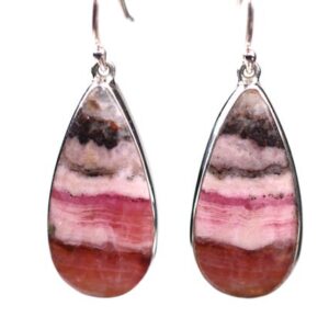 Sterling Silver Pink Pink Cobalto Calcite Earrings - One of a Kind Jewelry - Gemstone Gift for Her