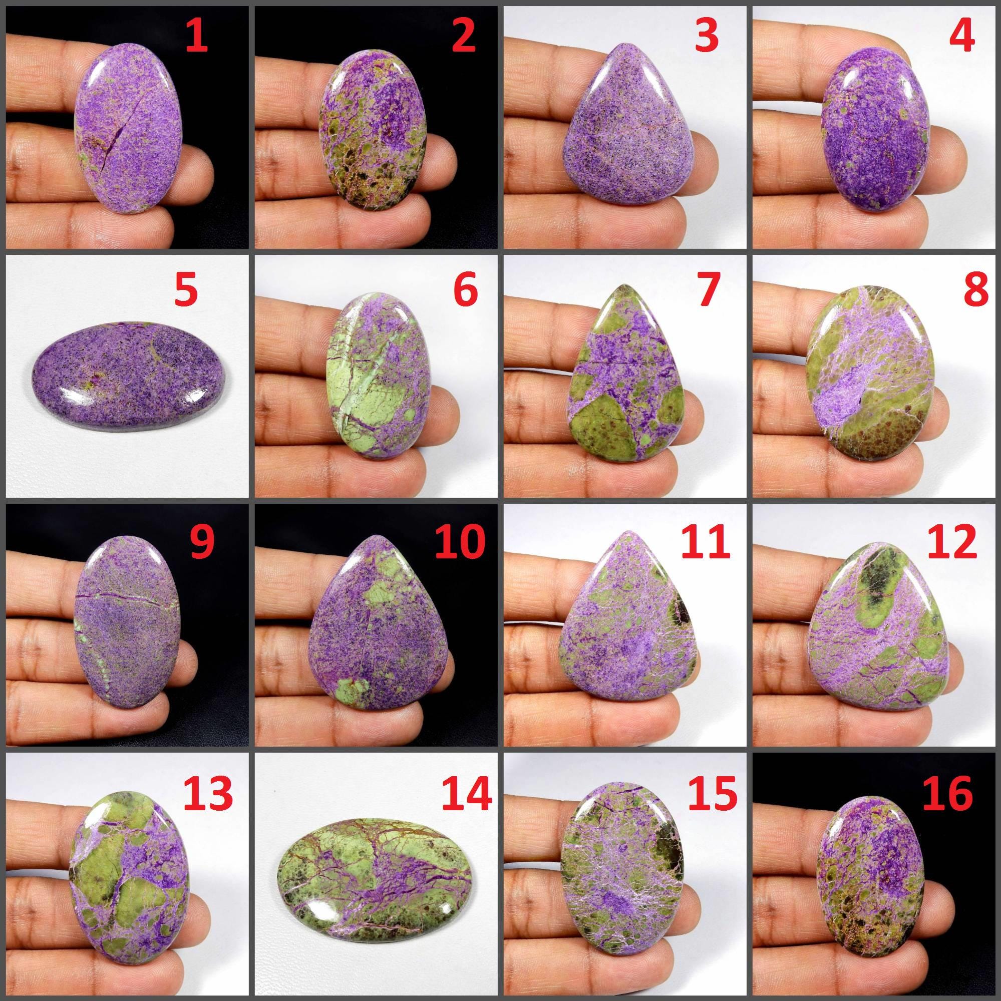 Australian Stichtite Gemstone. Amazing~ Stichtite Cabochon. Purple Stichtite. Wholesale Natural Stichtite Jewelry Use. Variation Scm- Australian Stichtite Gemstone. Amazing~ Stichtite Cabochon. Purple Stichtite. Wholesale Natural Stichtite Jewelry Use. Variation Scm-