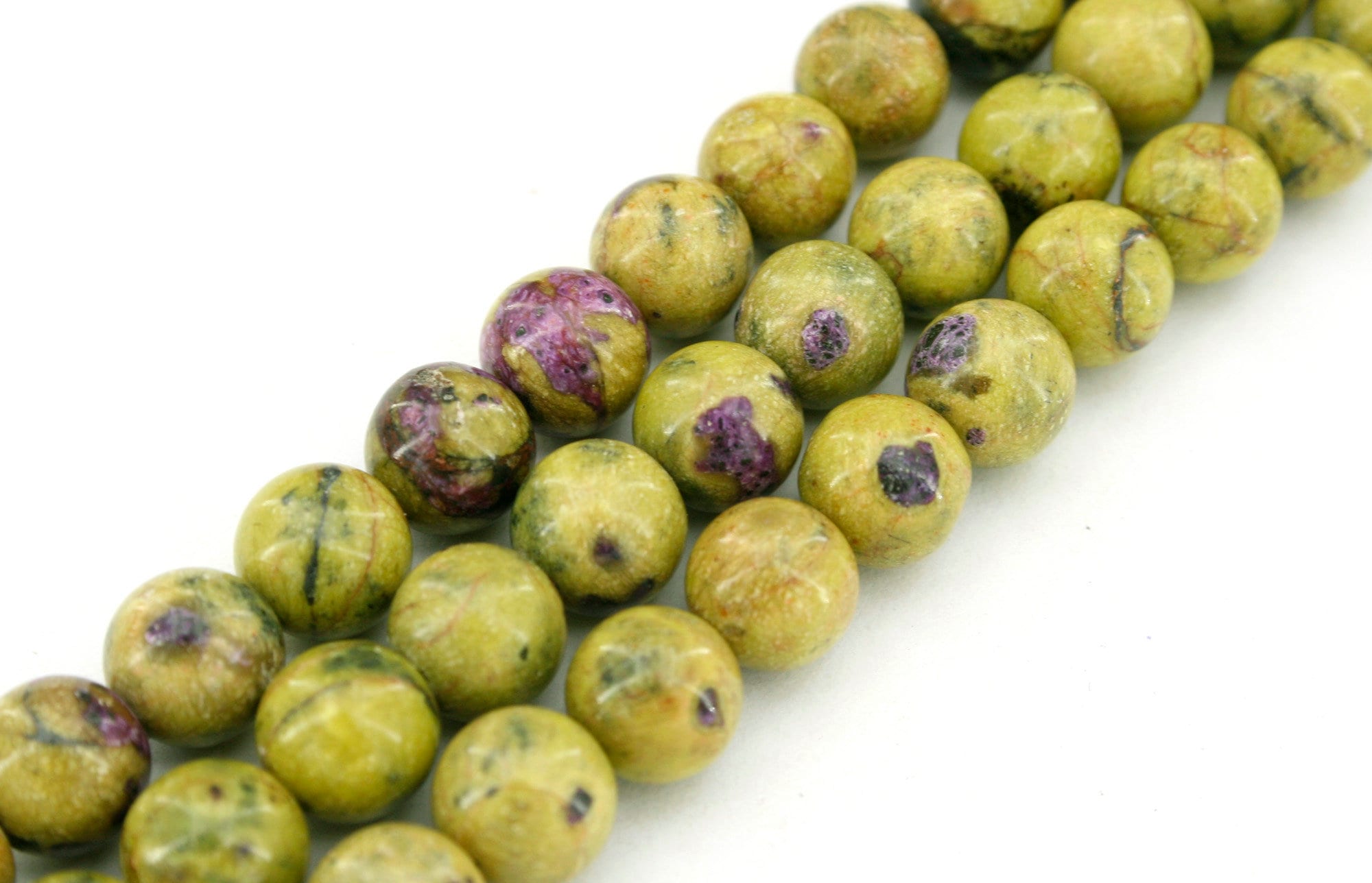 Stichtite/ Atlantisite Round Beads 7-7.5mm (etb00861) Unique Jewelry/vintage Jewelry/gemstone Necklace