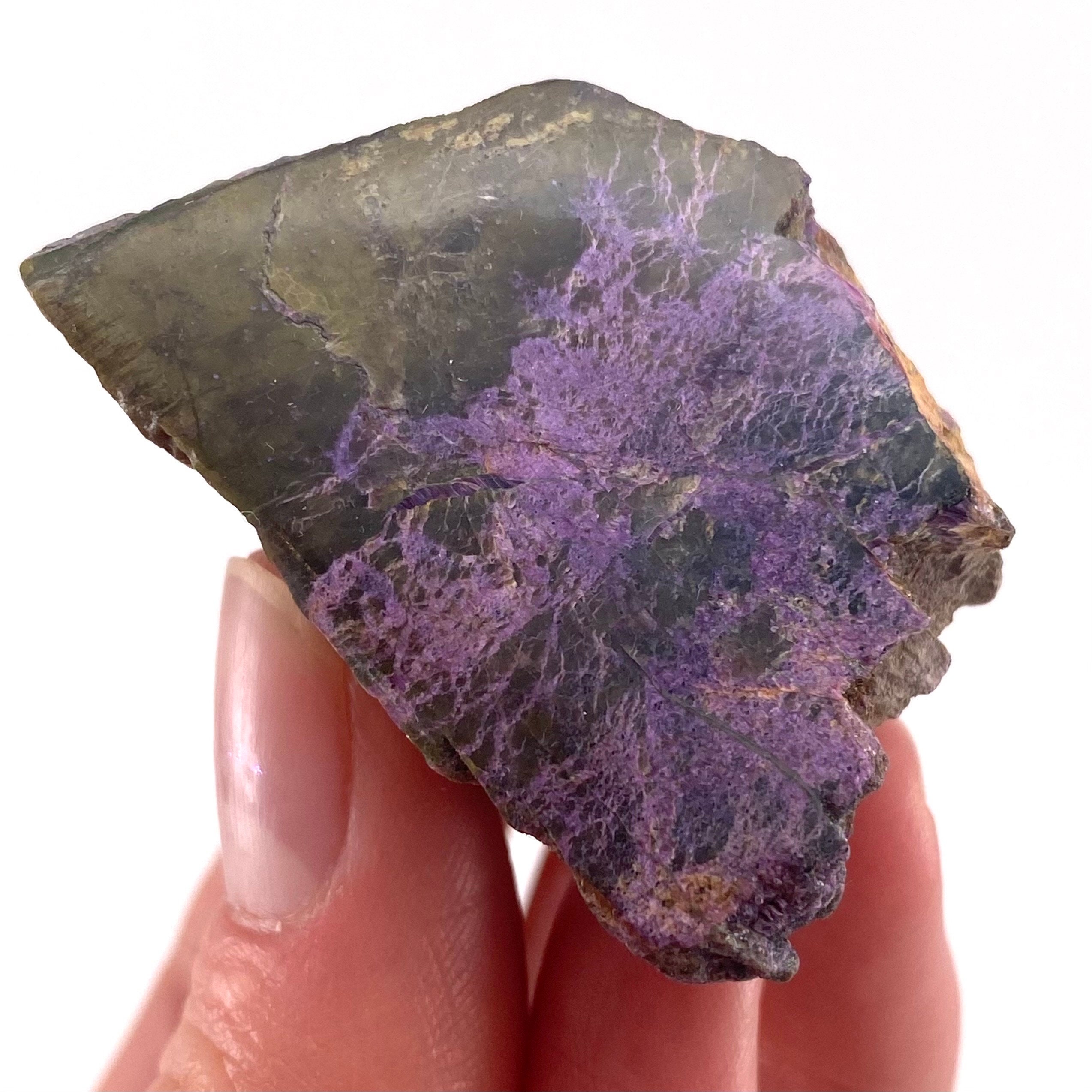 Polished Purple Stichtite Specimen | South African Mineral