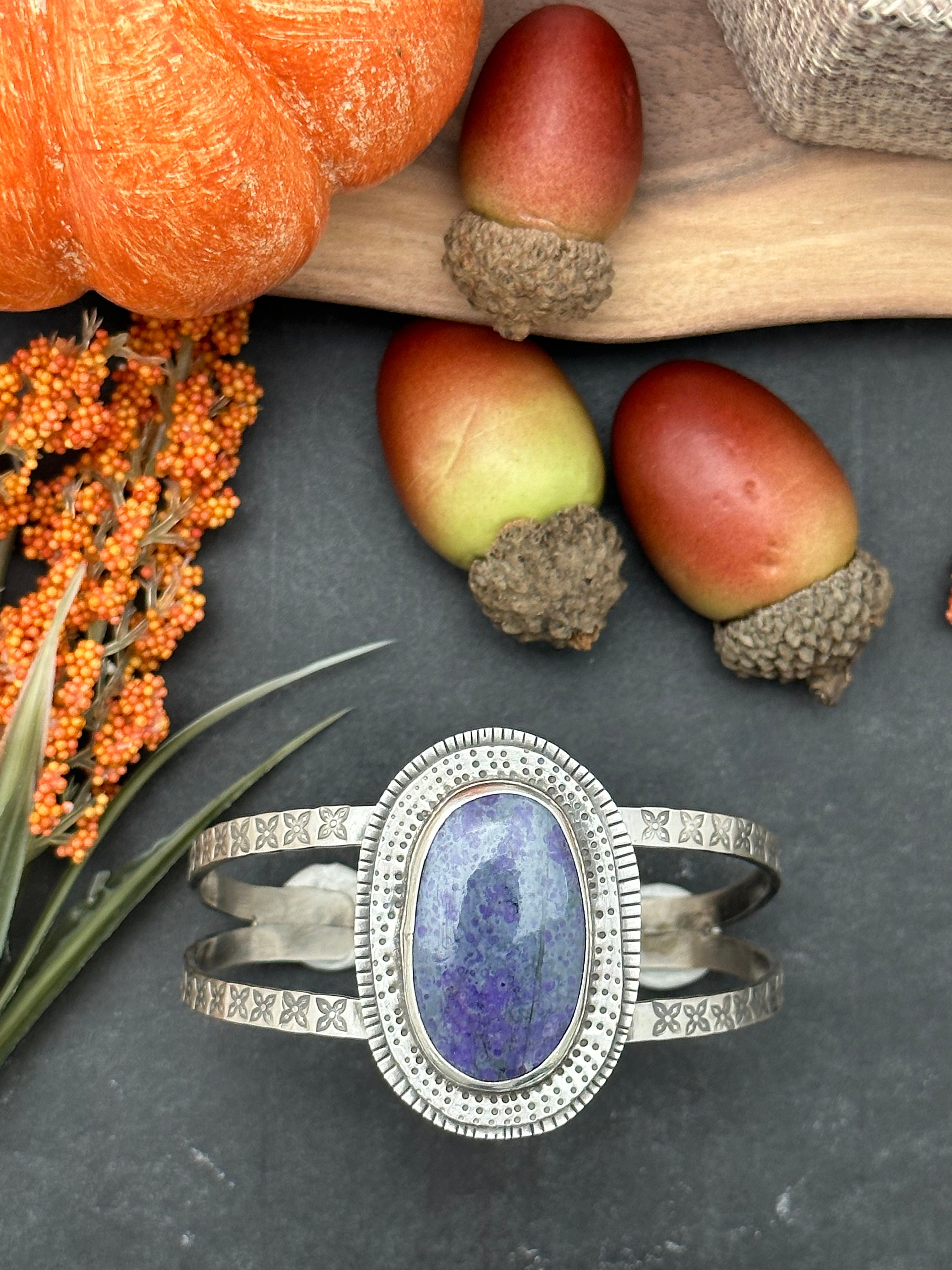 Sugilite Large Statement Cuff