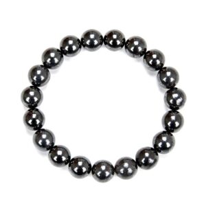 Natural Black Iron Sugilite Gemstone Round Bracelet 8MM 10MM 7.5 inch Strand BULK LOT 1,2,6,12 and 50 (S27)