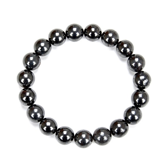 Natural Black Iron Sugilite Gemstone Round Bracelet 8mm 10mm 7.5 Inch Strand Bulk Lot 1,2,6,12 And 50 (s27)