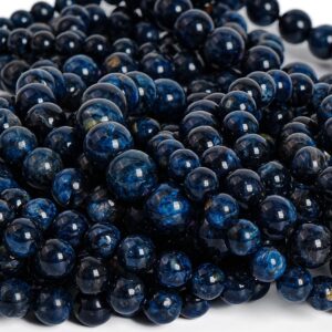 Rare Genuine Natural Night Sky Blue Sugilite Round Beads Gemstone Bracelet For Man And Woman 7mm 8mm 9mm 10mm