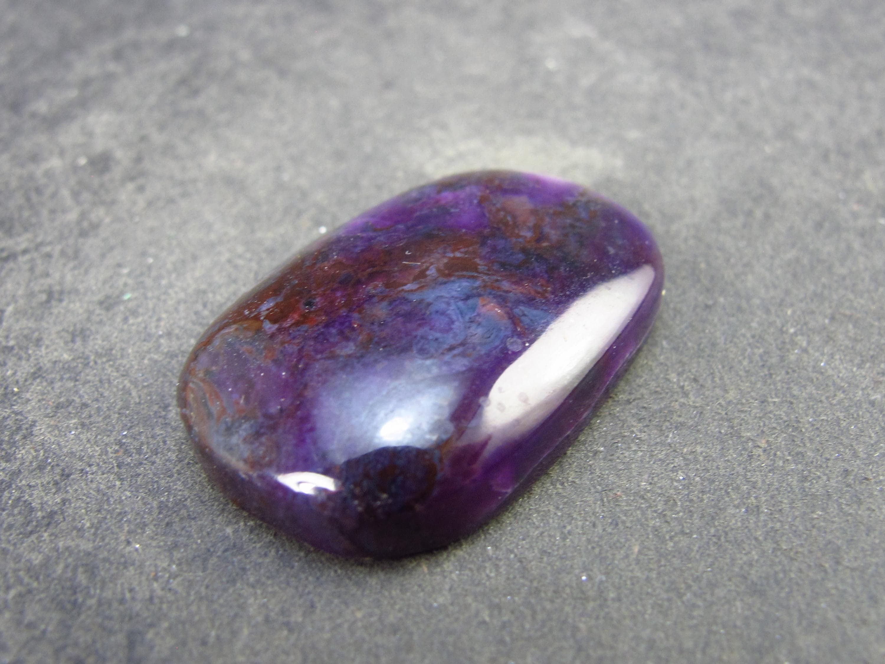 Sugilite Cabochon From South Africa - 1.2" - 7.7 Grams