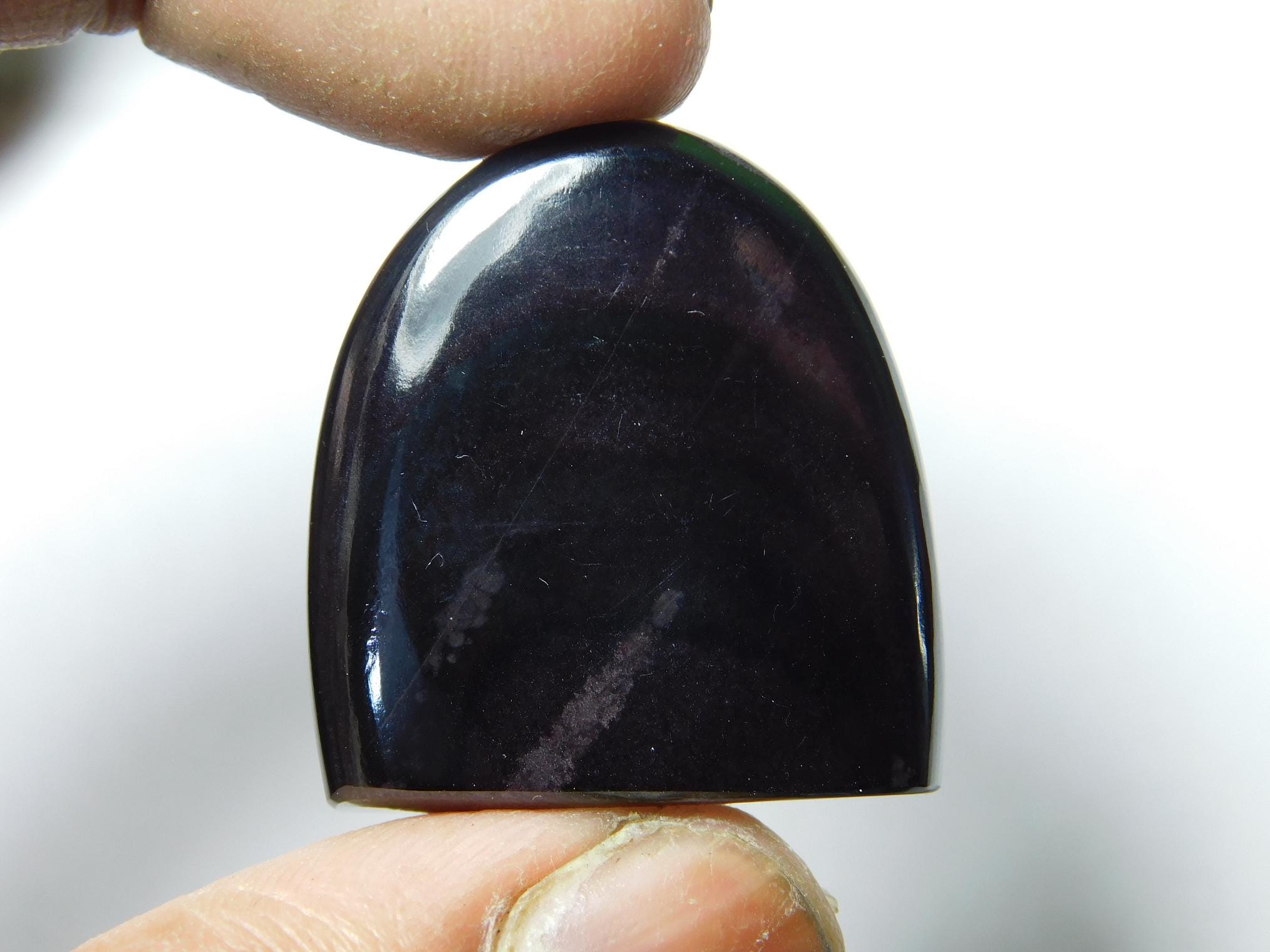 Sugilite Cabochon: Hand Polished Loose Gemstone 51cts (27 X 25 Mm) #7694