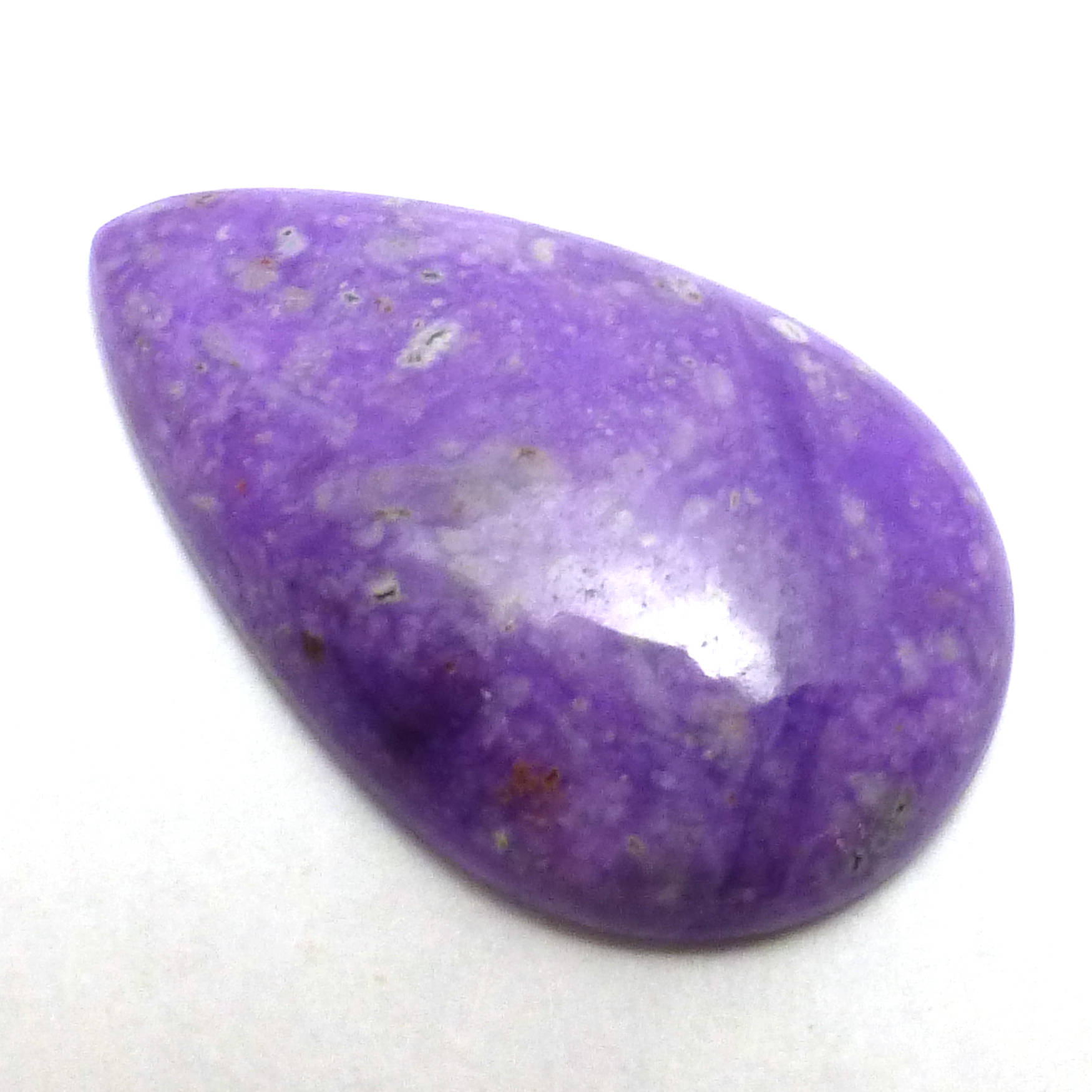Sugilite Cabochon Handcut Rare Old Stock Bright Purple Cabochon Quality  Sugalite Sugelite Hand Cut Made Lapidary One Of A Kind