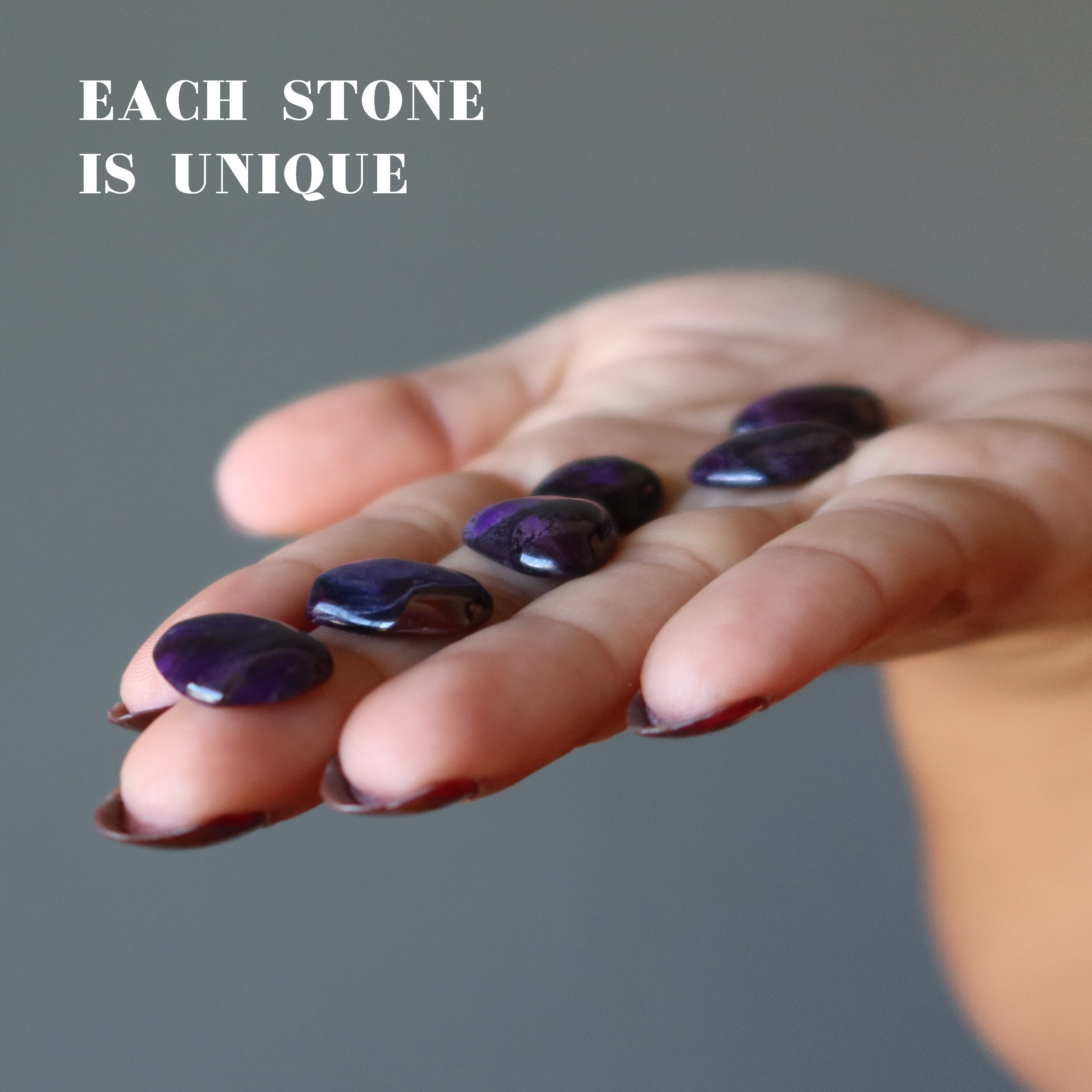 Sugilite Cabochon Music Of Mythology Purple Gemstone Sugilite Cabochon Music Of Mythology Purple Gemstone