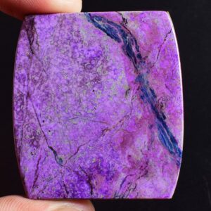 168 Cts. Natural Purple Sugilite Rectangle Shape Cabochon Gemstone For Jewelry Making, Flat Back Polished Aaa+ Quality Gemstone 168 Cts. Natural Purple Sugilite Rectangle Shape Cabochon Gemstone For Jewelry Making, Flat Back Polished Aaa+ Quality Gemstone