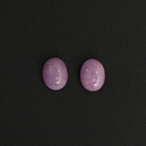 Natural Sugilite Smooth Oval Cabochon Gemstone , 7x9mm , Gemstone Cabochon , Pair ( 2 Pieces ) Natural Sugilite Smooth Oval Cabochon Gemstone , 7x9mm , Gemstone Cabochon , Pair ( 2 Pieces )