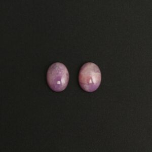 Natural Sugilite Smooth Oval Cabochon Gemstone , 7x9mm , Gemstone Cabochon , Pair ( 2 Pieces ) Natural Sugilite Smooth Oval Cabochon Gemstone , 7x9mm , Gemstone Cabochon , Pair ( 2 Pieces )