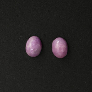 Natural Sugilite Smooth Oval Cabochon Gemstone , 7x9mm , Gemstone Cabochon , Pair ( 2 Pieces ) Natural Sugilite Smooth Oval Cabochon Gemstone , 7x9mm , Gemstone Cabochon , Pair ( 2 Pieces )