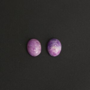 Purple Sugilite Smooth Oval Cabochon Gemstone, 8x10mm, Sugilite Oval Cabs, Sugilite Jewelry Making Gemstone Cabochon, Pair ( 2 Pieces ) Purple Sugilite Smooth Oval Cabochon Gemstone, 8x10mm, Sugilite Oval Cabs, Sugilite Jewelry Making Gemstone Cabochon, Pair ( 2 Pieces )