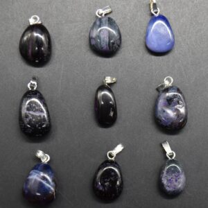 Sugilite, Rare, Pebble Shaped Pendant - 1 Count - 9 Options - No Chain Included - Natural Semi-precious Gemstone